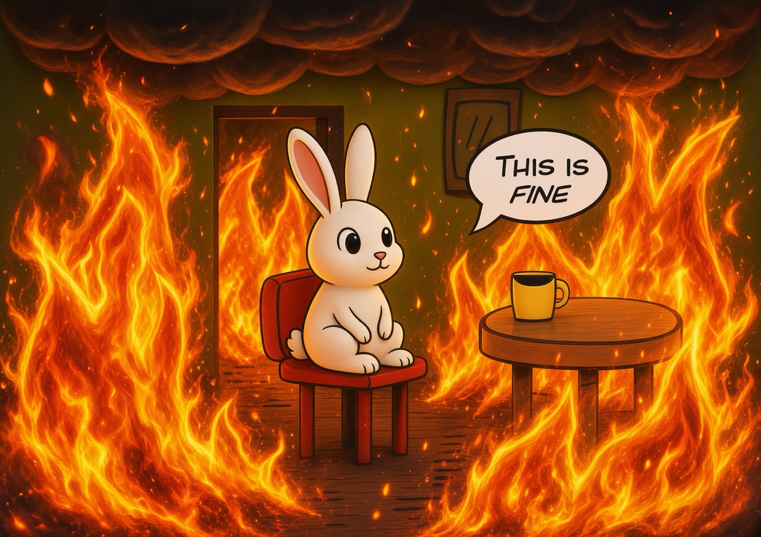 This is fine — XRH burn